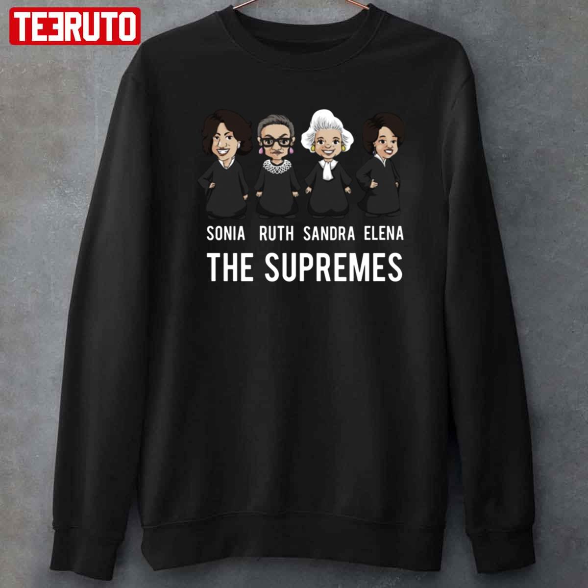 Supreme Court The Supremes Sonia Sandra Ruth Elena Unisex T-Shirt