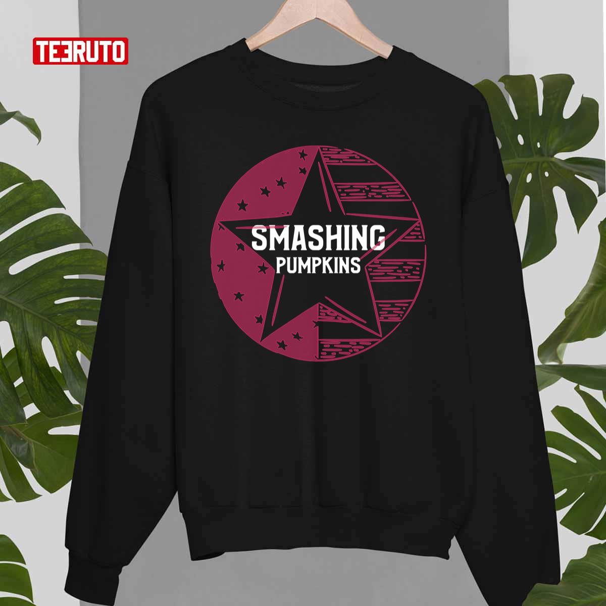 Target Smashing Pumpkins Pink Star Unisex Sweatshirt