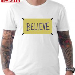 Ted Lasso Believe Yellow Note Unisex T-Shirt