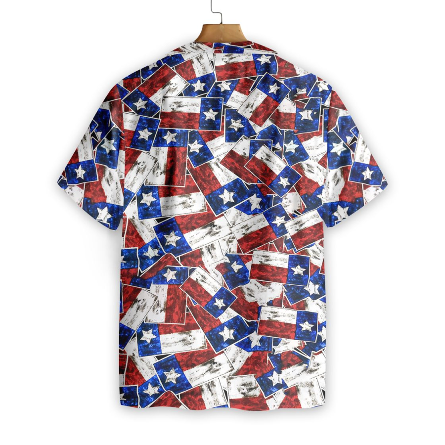 Texas Pattern Hawaiian Shirt 3