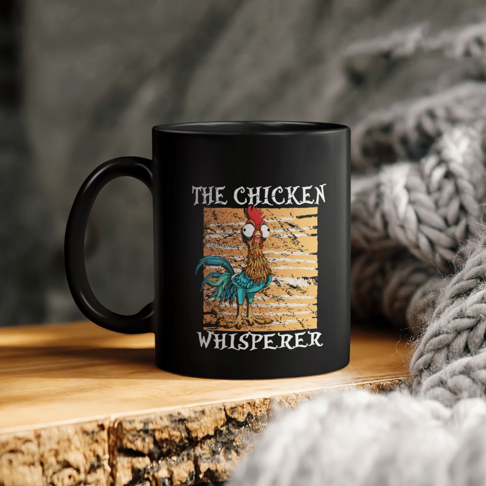 The Chicken Whisperer Chicken Lover Ceramic Mug