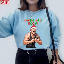 The Rock Christmas Meme Unisex Sweatshirt