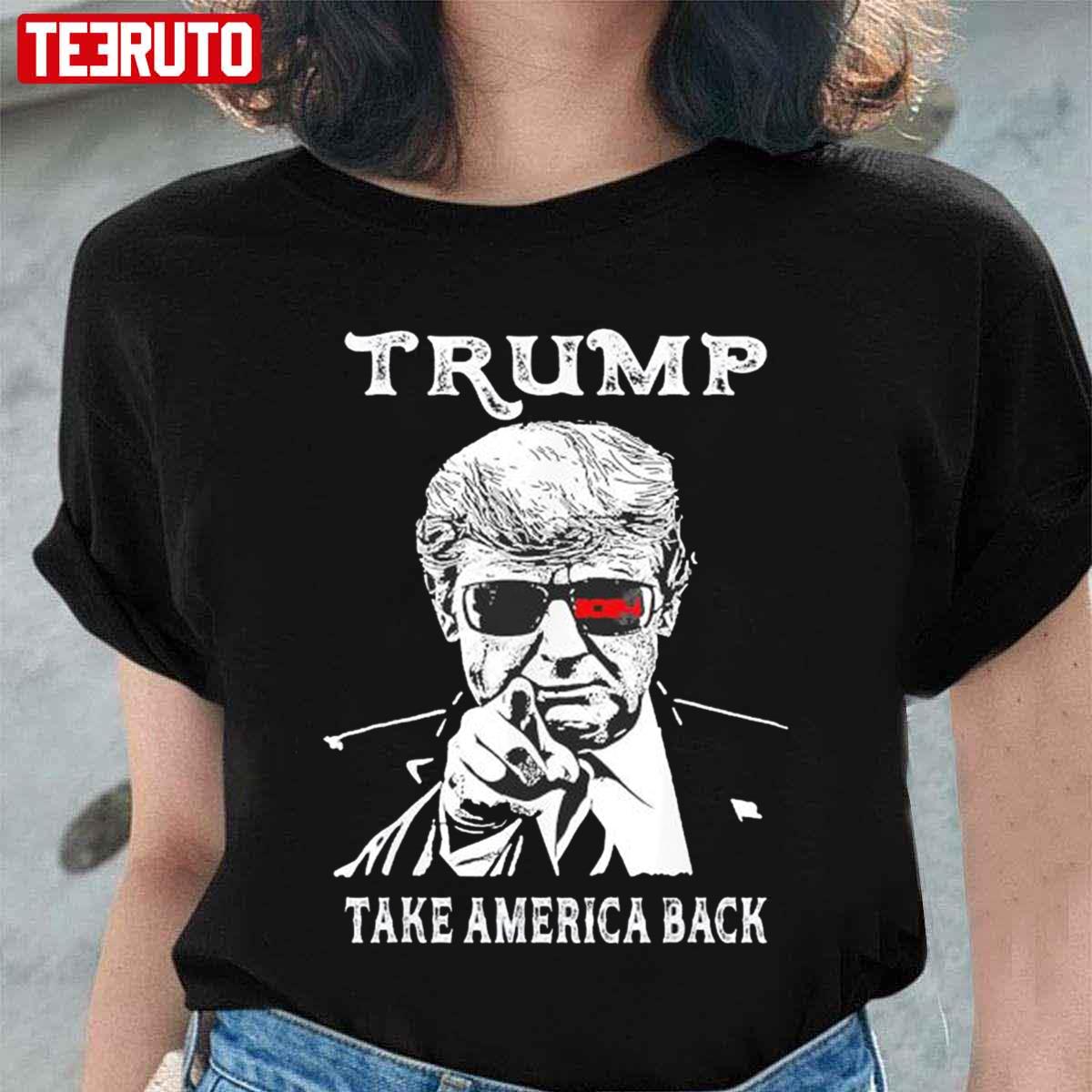Trump 2024 Take America Back Election Unisex T-Shirt