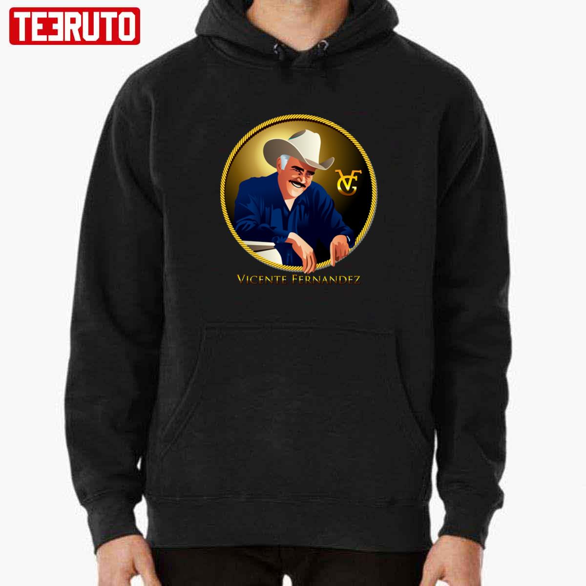 Vicente Fernandez Art Unisex Hoodie