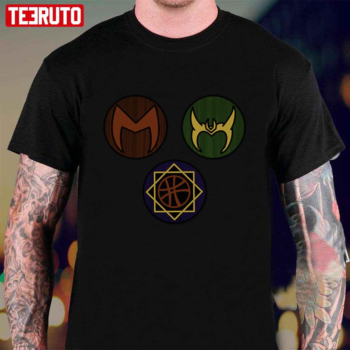 Wanda Loki Doctor Strange Magic Unisex T-Shirt