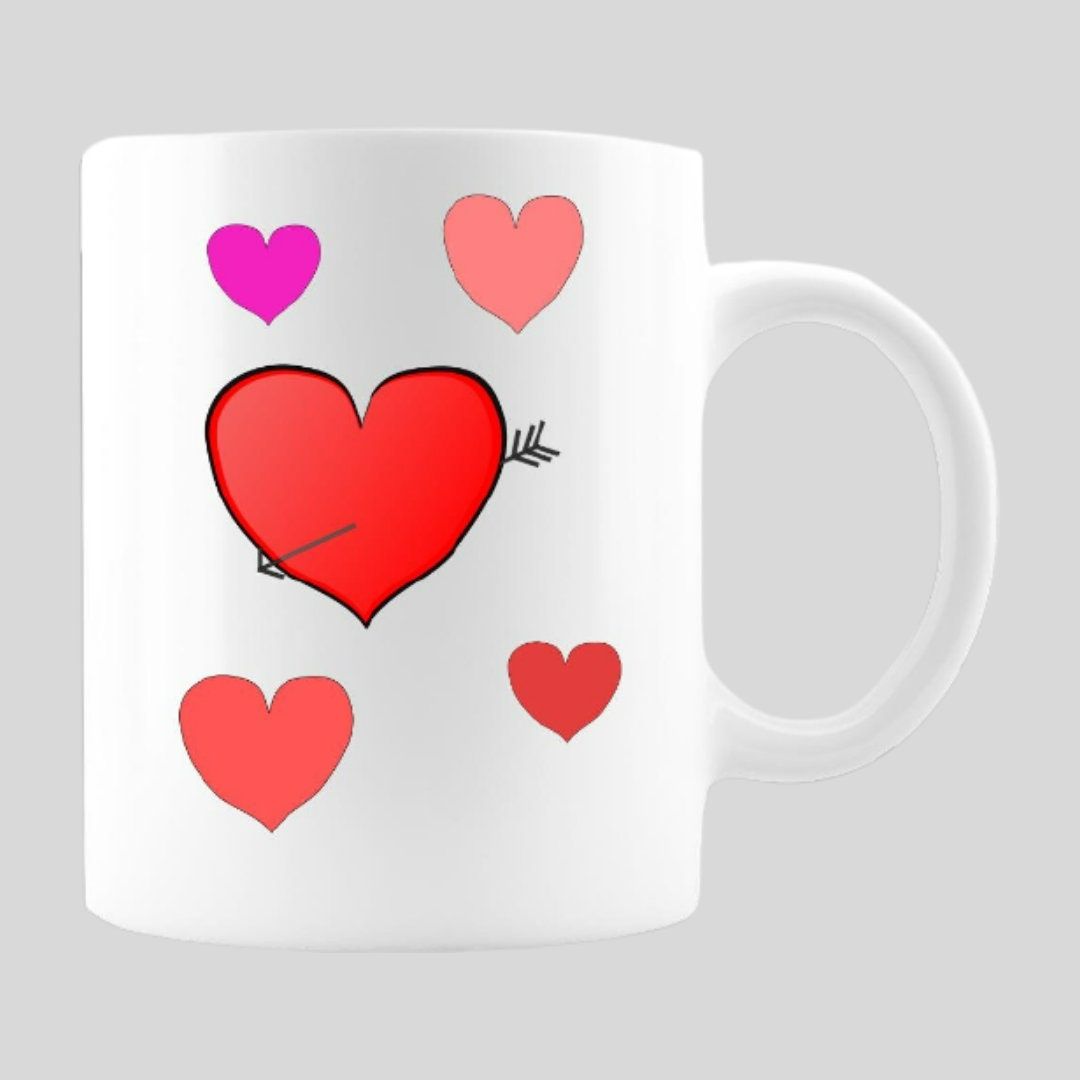 11 oz Valentines Day Hearts Mug