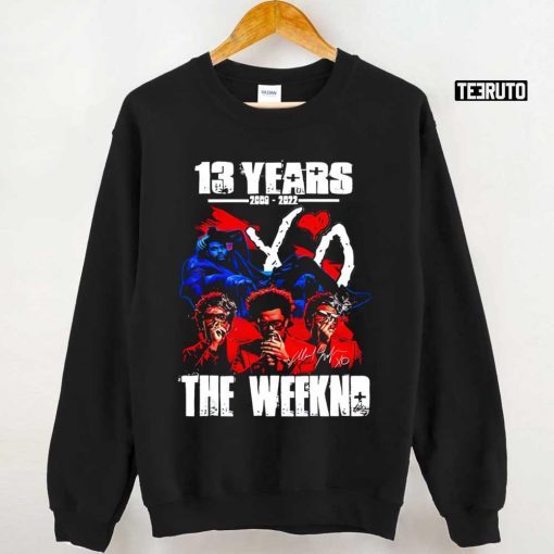 13 Years 2009-2022 The Weeknd Unisex T-Shirt