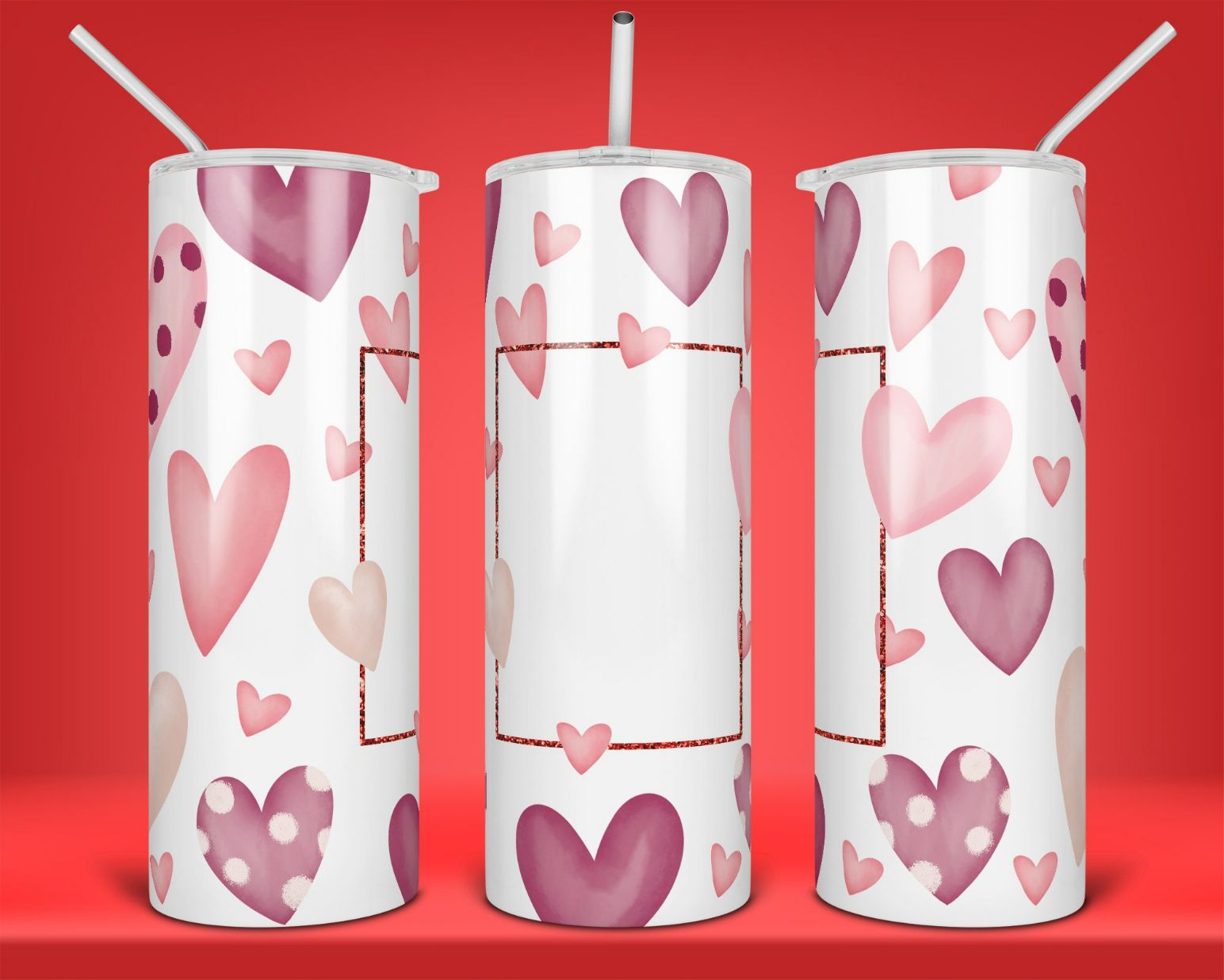 Valentine 20oz skinny tumbler