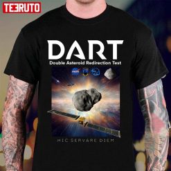 Astronomy Dart Double Asteroid Redirection Test Unisex T-Shirt