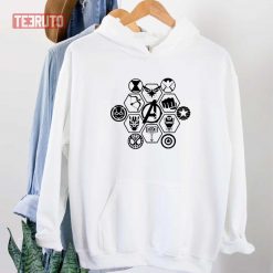 Avengers Logo Superheros Marvel Unisex Hoodie