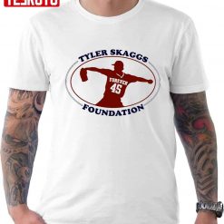 Awesome Tyler Skaggs Foundation 45 Forever 2022 Unisex T-Shirt