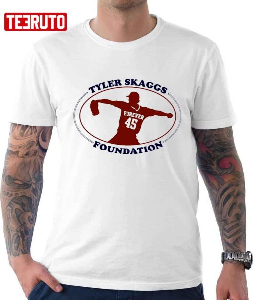 Awesome Tyler Skaggs Foundation 45 Forever 2022 Unisex T-Shirt