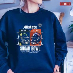 Baylor Bears Vs. Ole Miss Rebels Fanatics Branded 2022 Sugar Bowl Matchup Whistle Pullover Unisex T-Shirt