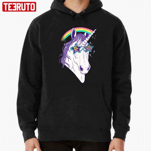 Be You Rainbow Unicorn Unisex T-Shirt