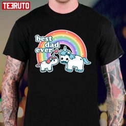 Best Unicorn Dad Ever Unisex T-Shirt