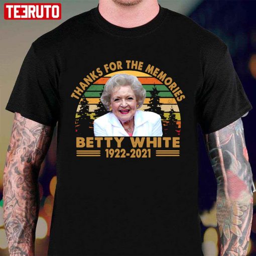 Betty White RIP Thank You For The Memories Unisex T-Shirt