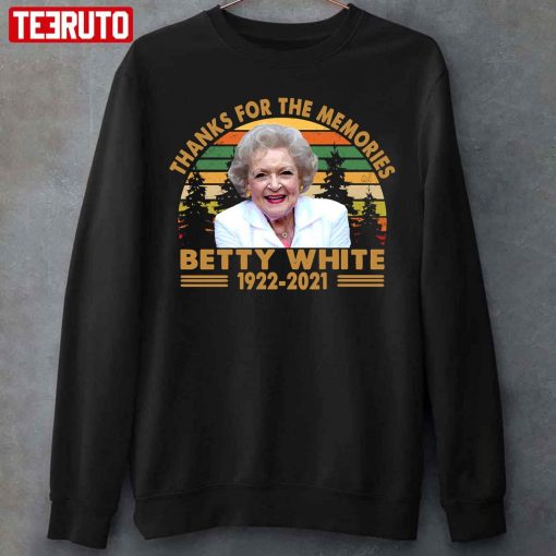Betty White RIP Thank You For The Memories Unisex T-Shirt