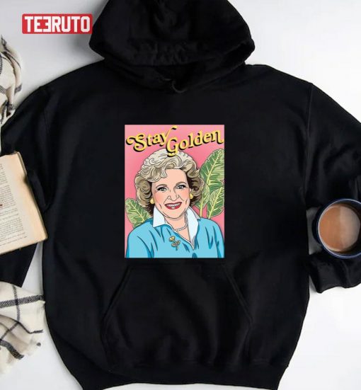 Betty White Rip Stay Golden Art Vintage Unisex T-Shirt