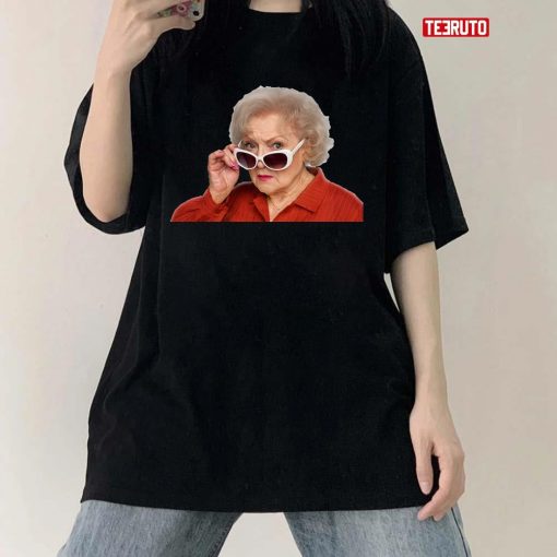 Betty White Sunglasses Unisex T-Shirt