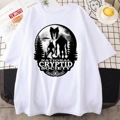 Bigfoot Dogman Mothman Ufo’s National Cryptid Society Unisex T-Shirt