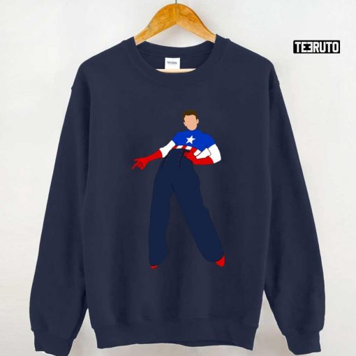 Captain America Steve Rogers X Harry Styles Fine Line Unisex Sweatshirt