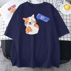 Cat Sayes Hey Unisex T-Shirt