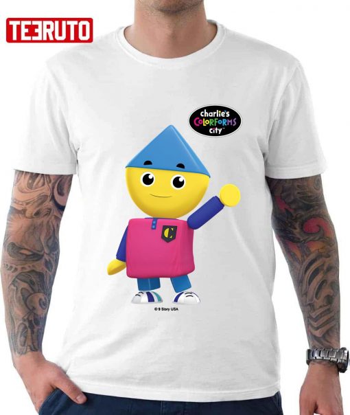 Charlie Colorforms City Charlie Waving Unisex T-Shirt