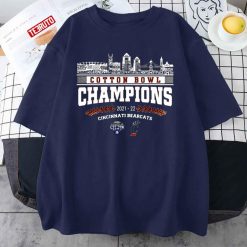 Cincinnati Bearcats 2021 2022 Cotton Bowl Champions Matchup Ohio City Unisex T-Shirt
