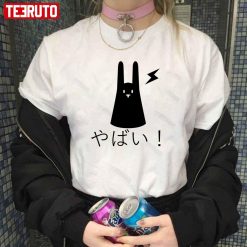 Cool Rabbit Yabai In Japanese Slang Word Unisex T-Shirt