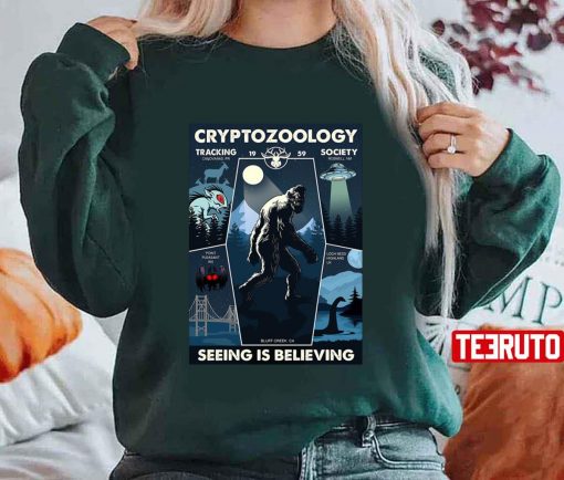 Cryptozoology Tracking Society Bigfoot Unisex T-Shirt