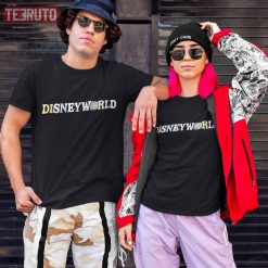 Cute Disneyworld Colorful Couple Matching Valentine T-Shirt