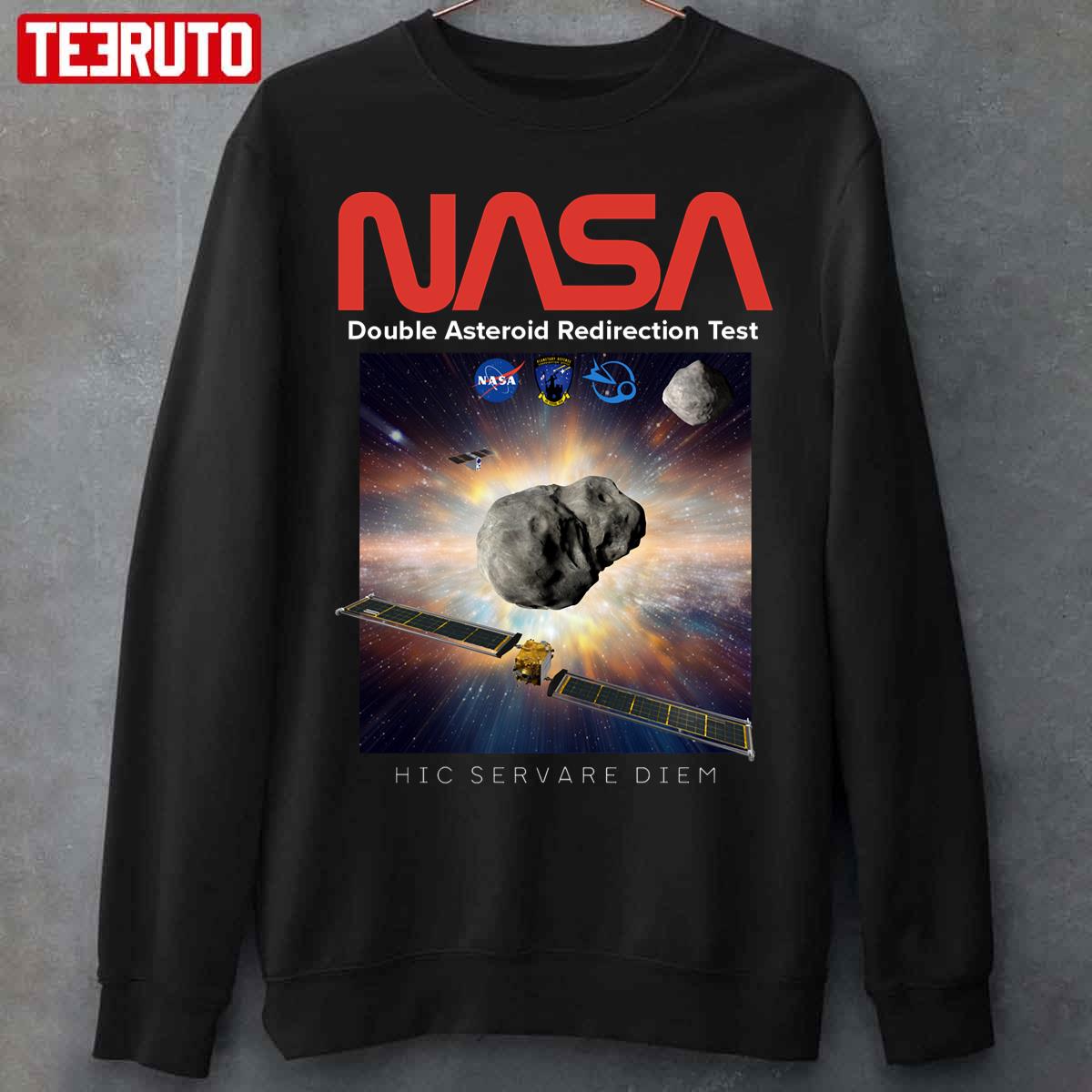 Dart Double Asteroid Redirection Test Nasa Astronomy Unisex T-Shirt