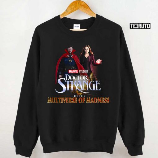 Doctor Strange And Wanda Scarlet Witch In The Multiverse Of Madness Unisex T-Shirt