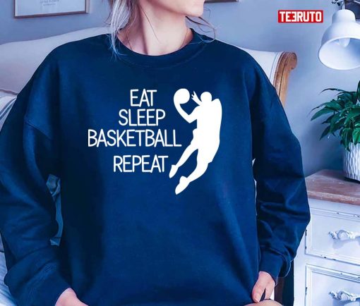 Eat Sleep Basketball Repeat Unisex T-Shirt