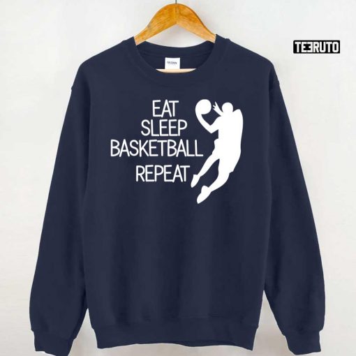 Eat Sleep Basketball Repeat Unisex T-Shirt