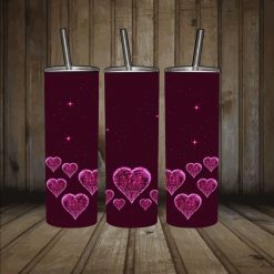 Faberg’ Hearts Valentines Day Candy Filled Tumbler
