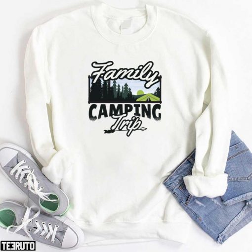 Family Camping Trip Unisex T-Shirt