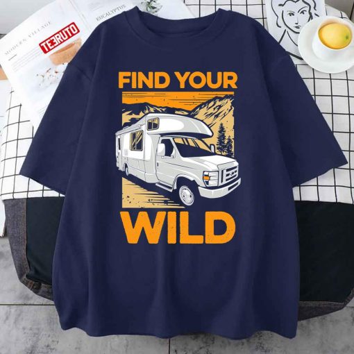 Find Your Wild Nature Camping Unisex Sweatshirt