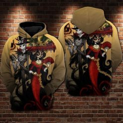 For Jack Skellington And Sally Lovers Wear Noble Clothes 3d Hoodie