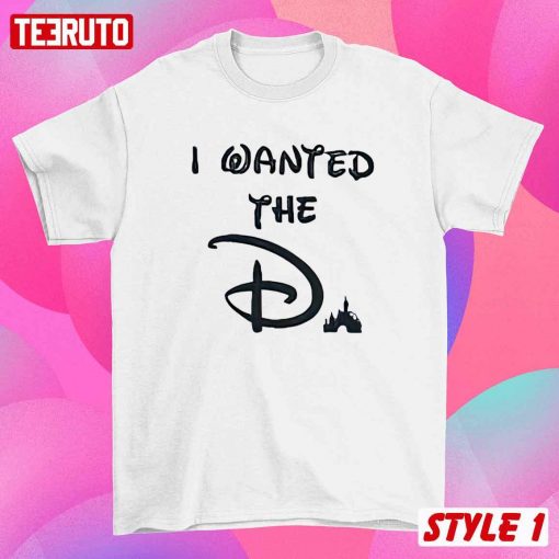 Funny Disney I Wanted The D I Gave Her The D Couple Matching Sweatshirt