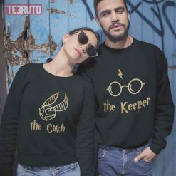 Harry Potter Fan The Keeper The Catch Couple Matching Valentine Sweatshirt