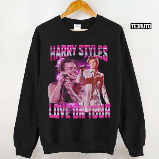 Harry Styles Dressed To Impress Love On Tour 2021 Vintage Unisex T-Shirt