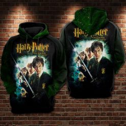 Harry Potter And The Chamber Of Secrets Part 2 Over Print 3d Hoodie