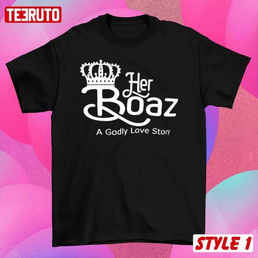 His Ruth Her Boaz Husband And Wife Matching Couple Valentine Sweatshirt