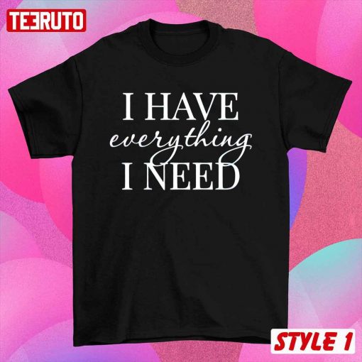 I Have Everything Matching Couple Husband And Wife Valentine’s Day T-Shirt