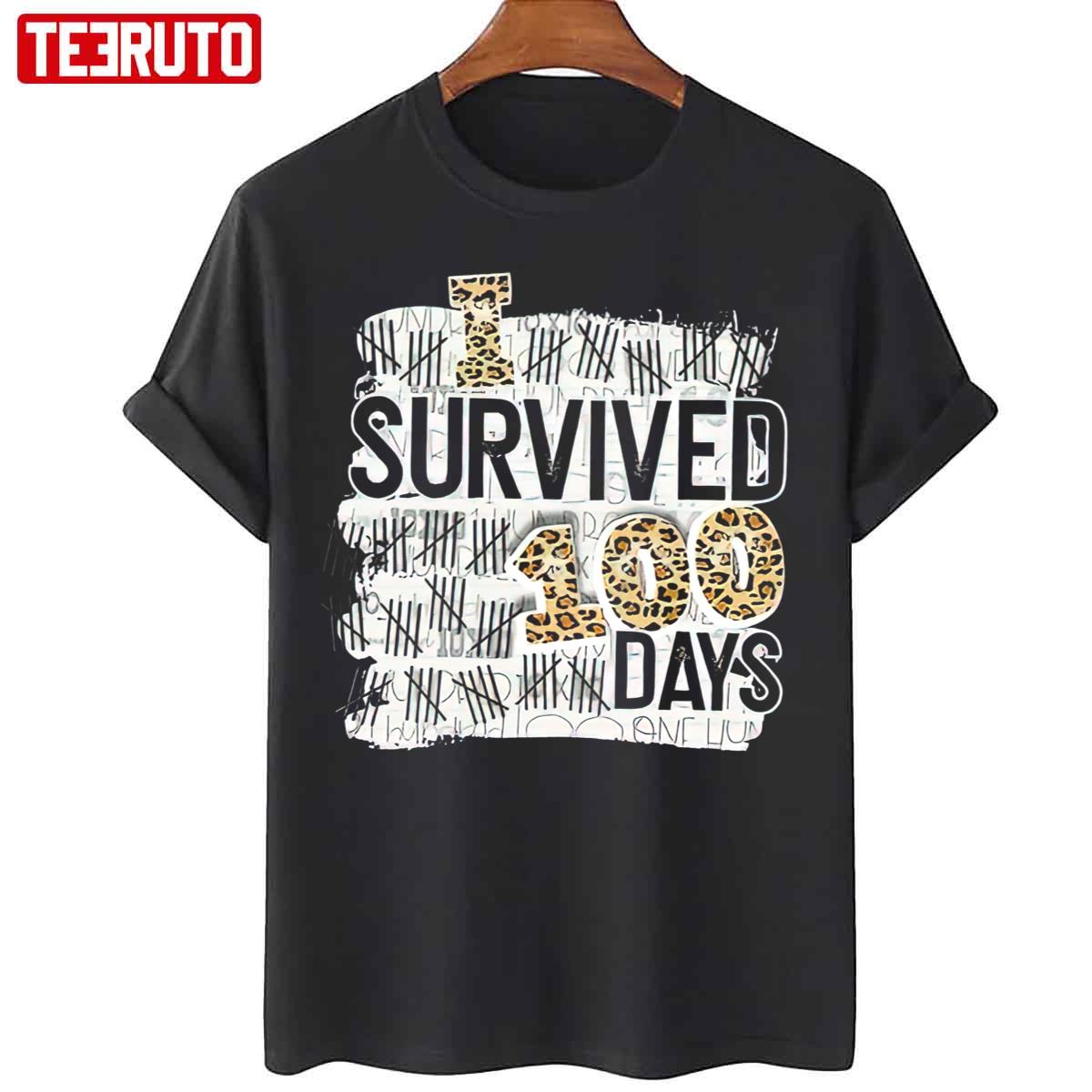 I Survived 100 Days Of School Back To School Unisex T-Shirt