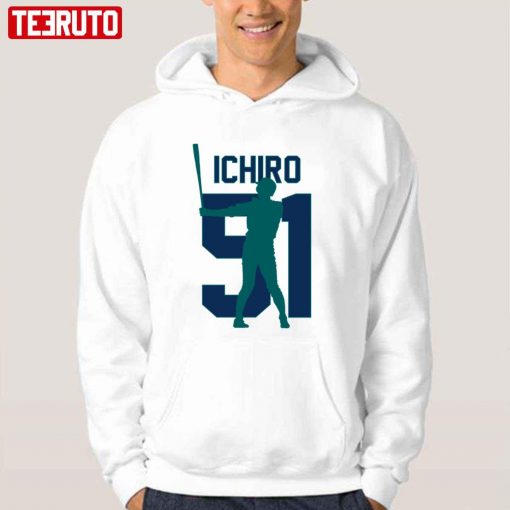 Ichiro Suzuki Jersey Number Artwork Unisex T-Shirt