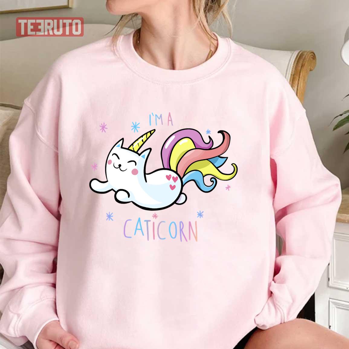 I'm A Caticorn Unisex T-Shirt - Teeruto