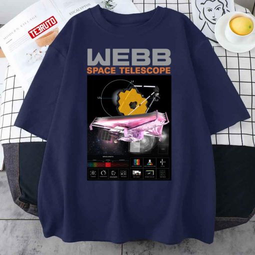 James Webb Space Telescope 12 18 2021 Launch Unisex T-Shirt
