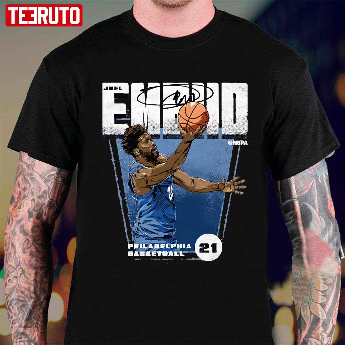 Joel Embiid For Philadelphia 76ers Unisex T-Shirt